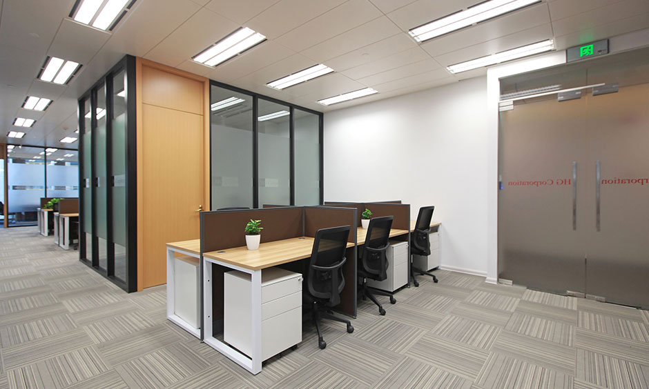 华光能源2200平方办公室装修设计多少钱